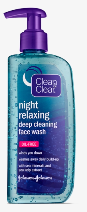 Night Relaxing™ Deep Cleaning Face Wash - Clean And Clear Night Relaxing Face Wash