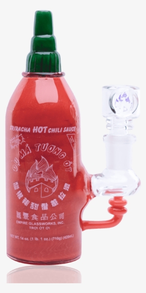Empire Glassworks Sriracha Bottle Dab Rig - Sriracha Dab Rig