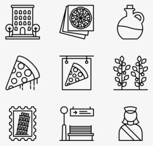 Italian - Coffee Brewer Machine Vector