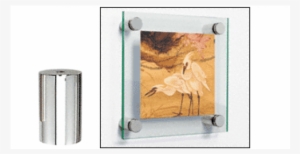 Chrome Standoff Base 1-1/4 Inch Diameter By 2 Inch - Crl-usalum Brass 1-1-4" Diameter