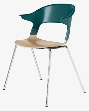 Pair Chair With Arms Green Oak - Fritz Hansen Pair Armchair