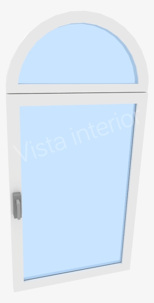 Ventana Oscilo-batiente De Una Hoja Con Fijo Superior - Arch