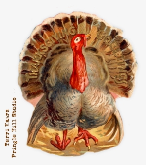 He's Bringing You A Ton Of Wishes For A Beautiful Thanksgiving - Buyenlarge 'thanksgiving Greetings' Painting Print