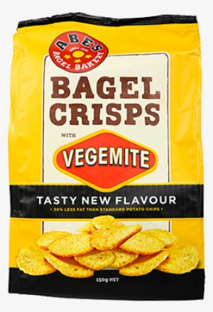 Bagel Crisps With Vegemite 150g - Abe's Vegemite Bagel Crisps