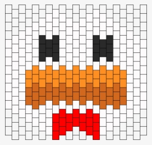 Minecraft Chicken Kandi Mask - Chicken