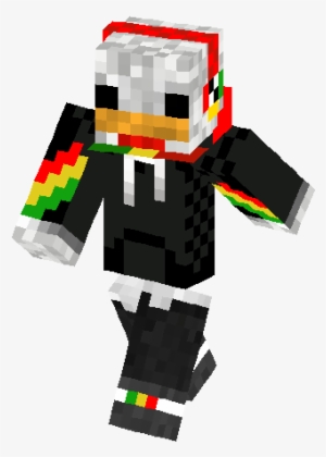 Dj Chicken Rasta Skin - Skin Minecraft De Dj