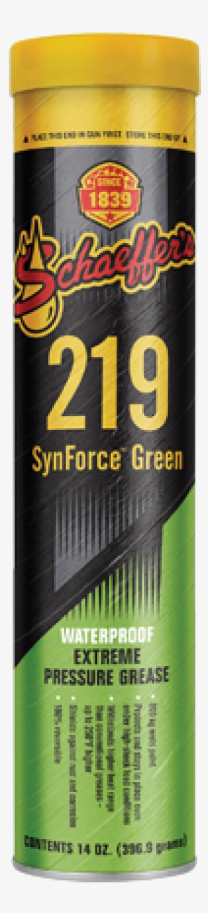 40 Lb Pail 219 Synforce™ Green Waterproof Grease Nlgi - Schaeffer 219 Grease