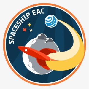 Spaceship Logo - European Astronaut Centre Logo