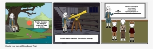 Isaac Newton - Cartoon