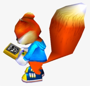 Conkerplaydonkeykongland - Conker The Squirrel Png