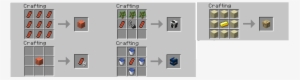 All The Current Recipes For Items - Minecraft