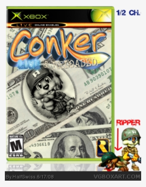 Live And Reloaded Box Cover - Conker: Live & Reloaded : Prima Official Game Guide