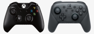 [ Img] - Nintendo Switch Pro Controller Vs Xbox One Controller