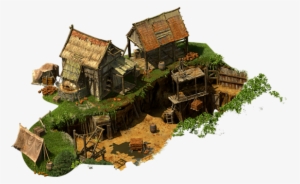Medieval Houses, Minecraft Buildings, Fantasy Map, - Clay Pit Tribal Wars 2