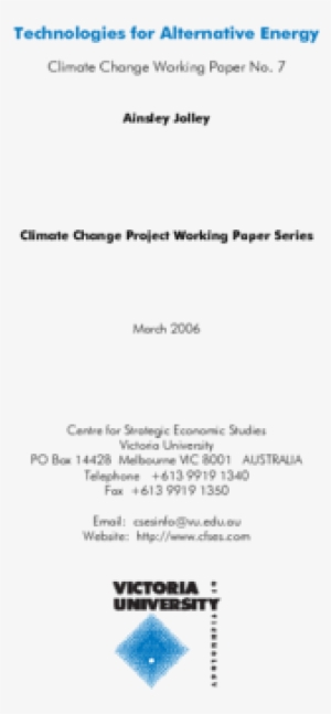 Items Authored - Victoria University