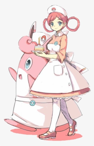 Free Pokémon League Introduction Event - Nurse Joy And Pokemon