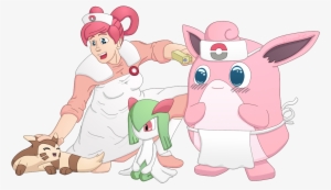 Pokemon Y - Joyful Nurse - Cartoon