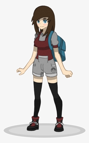 Female Pokemon Trainer By Sirneil-d5oegg4 - Female Pokemon Trainer Drawing