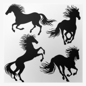 Horse Running Vector