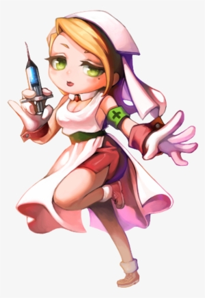 4-6☆ Joy The Nurse "this Shot Won't Hurt - Cartoon