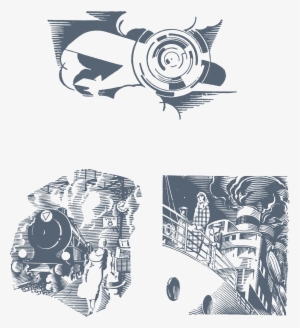 Download 170 Stylized Art Deco Illustrations And Ornaments, - Summer Moonshine (unabridged)