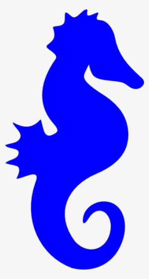 How To Set Use Blue Sea Horse Svg Vector