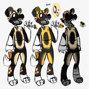 Andie African Wild Dog Fnaf Oc By Txicl On Deviantart - Fnaf African Wild Dog