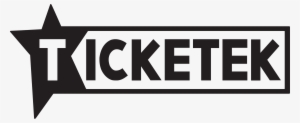 Black Logo, Transparent Background Png - Ticketek Logo Png