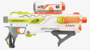 Includes 10 Elite Darts, Mega Barrel With 4 Mega Darts, - Nerf Ics 10