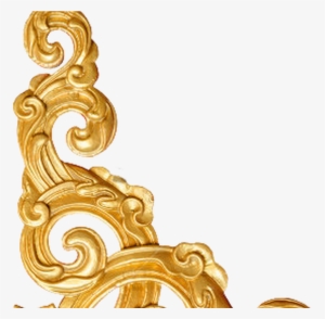 Decorative Corner Gold By Gazlan Sahmeiy On Deviantart - Golden Corner Border Png