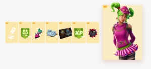 { "messages" - Fortnite Season 4 Loading Screen