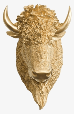Wall Charmers Yellowstone Faux Taxidermy Bison Buffalo