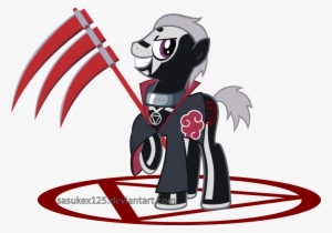 Sasukex125, Hidan, Naruto, Safe, Solo - My Little Pony Akatsuki