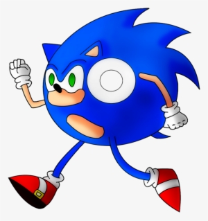 Bad Sonic Fan Art On Twitter - Sonic Cd Sonic Running