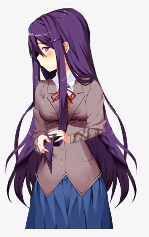 Edited Mediashy Yuri - Doki Doki Literature Club Yuri Sprites