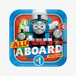 Thomas & Friends Paper Plates - Birthday Party Thomas And Friends Theme