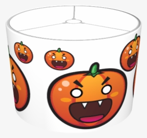 Evil Pumpkin Lampshade - Cartoon
