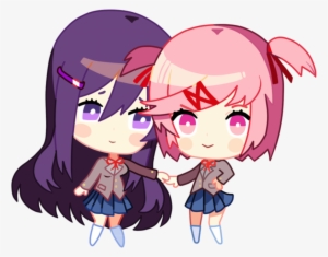 Ddlc Dokidokiliteratureclub Natsuki Yuri Natyuri Yursuk - Ddlc Natsuki And Yuri