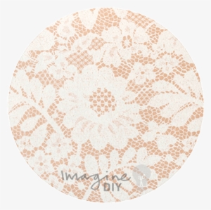 Chantilly Lace Champagne Decorative Paper Diy Wedding - Christofle Madison 6 Presentation Plate
