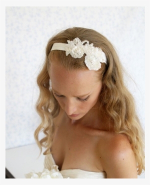 'verity' Vintage Bridal Lace Headband Ab018 - Headband