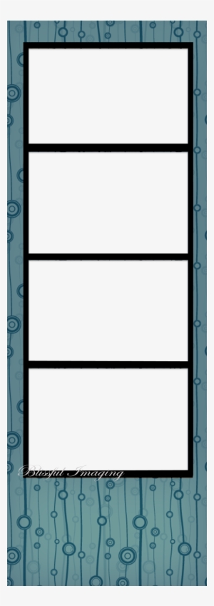 Bi Photobooth Template 02 By Blissfullimaging - Black And White Pattern Shower Curtain