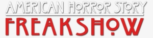 Logo American Horror Story - American Horror Story Logo Png