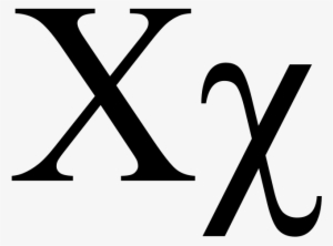 Unicode Greek Letter Or New Greek Letter - Chi Greek Letter