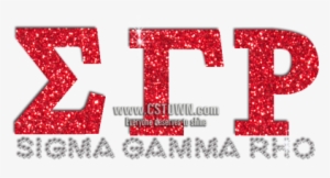 Glistering Greek Letters Iron On Glitter Rhinestone - Carmine