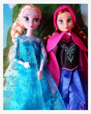 2 Bonecas Frozen M10694 - Boneca Elsa E Anna Frozen