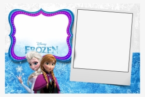 Frozen Birthday Invitation - Frozen Anna & Elsa Poster
