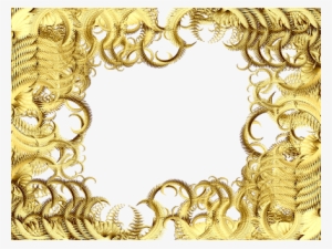 Não É Um Show De Moldura, Mas Gostei Do Efeito Dourado - Molduras Douradas Png