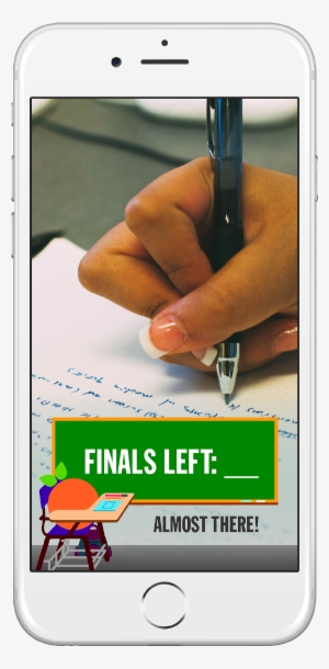 Finals Week Snapchat Geofilter Example - Finals Week Snapchat Filter