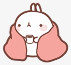 Kawaii Bunny Tumblr Sanrio Aesthetic - Molang Sick
