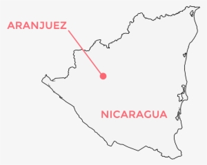 Aranjuez, Matagalpa - Nicaragua Map Vector